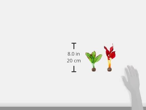 biOrb Silk Plant Set Small Green & red (46099) biOrb