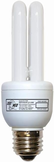 Zoo Med ReptiSun 5.0 Mini Compact Fluorescent Lamp 13 Watts ZooMed