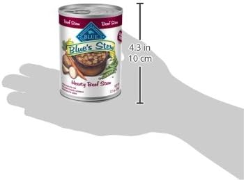 Blue Buffalo Blue's Stew Grain-Free Wet Dog Food, Made with Natural Ingredients, Hearty Beef Stew, 12.5-oz. Cans (12 Count) - PAWPICO