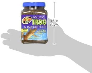 Zoo Med Aquatic Frog and Tadpole Food, 12 Ounces Each, Made in The USA (12 Ounces) ZooMed
