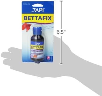 API BETTAFIX Antibacterial & Antifungal Betta Fish Infection and Fungus Remedy 1.7-Ounce Bottle API