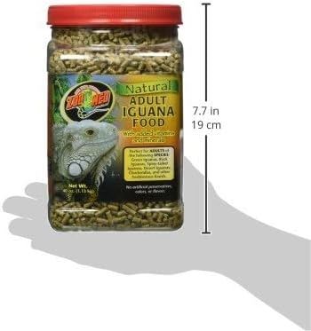 Zoo Med Natural Iguana Food Formula, 40-Ounce, Adult ZooMed
