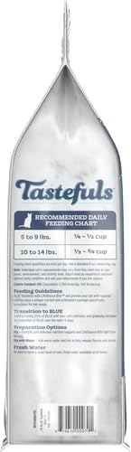 Blue Buffalo Tastefuls Natural Dry Food for Adult Cats 7+, Chicken & Brown Rice Recipe, 7-lb. Bag - PAWPICO