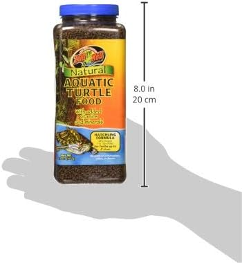 Zoo Med Natural Aquatic Turtle Food Hatchling Formula (15 oz) ZooMed