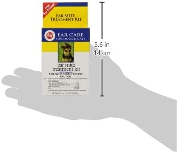 Miracle Care by Miraclecorp/Gimborn R-7M 1-Ounce with Bonus 1-Ounce Ear Mite Treatsment Kit for Dogs and Cats MiracleCare