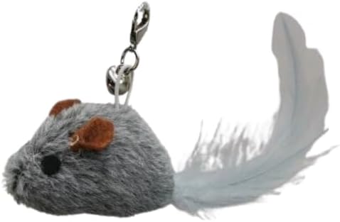 Interactive Play Set - Set of 5 Replacement Toys: Mouse, Duck, Feathers, Balls & Worm Heads - Engaging Cat Toys with Realistic Designs for Endless Fun - PAWPICO