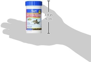 API BOTTOM FEEDER PELLETS WITH SHRIMP Fish Food 1.3-Ounce Container API