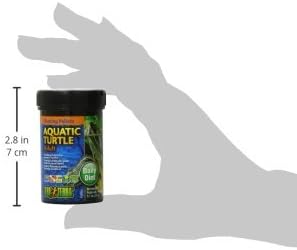 Exo Terra Adult Aquatic Turtle Food, Floating Pellets for Reptiles, 0.7 Oz., PT3251 ExoTerra