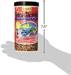 TetraCichlid Floating Cichlid Sticks 11.3 Ounces, Pond Fish Food, Nutritionally Balanced Tetra
