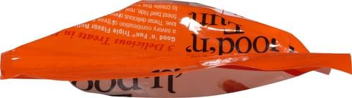 Good'n'Fun Triple Flavor 7 inch Rolls, Chews for Dogs, 6 Count (Pack of 1) - PAWPICO