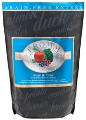 Fromm Four-Star Nutritionals Surf & Turf Dog Food - Premium Dry Dog Food - Salmon Recipe - 12 lb - PAWPICO