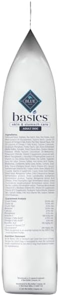 Blue Buffalo Basics Grain-Free Dry Dog Food for Adult Dogs, Limited Ingredient Diet, Duck Recipe, 22-lb. Bag - PAWPICO