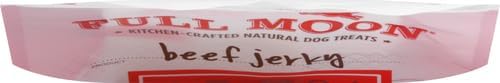 Full Moon Beef Jerky Healthy All Natural Dog Treats Human Grade Made in USA Grain Free 11 oz - PAWPICO