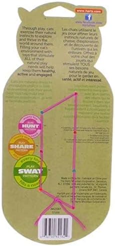 Hartz Just For Cats Midnight Crazies Cat Toy Balls - Assorted, for All Breed Sizes - PAWPICO