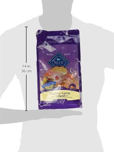 Blue Buffalo Tastefuls Natural Dry Food for Adult Cats 7+, Chicken & Brown Rice Recipe, 7-lb. Bag - PAWPICO