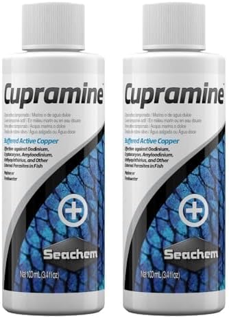 Seachem Cupramine Copper 100ml (Pack of 2) Seachem+Laboratories%2C+Inc.