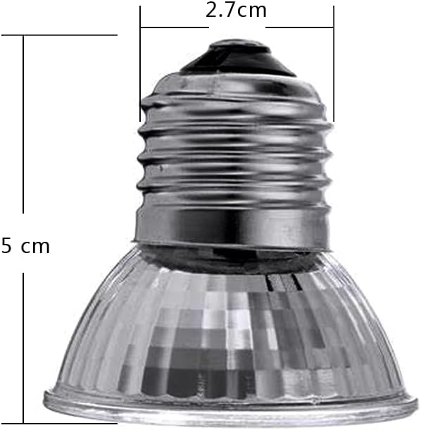 UVA UVB Reptile Light Bulbs 4 Pack 75W,Basking Light Heat Lamp for Reptiles and Amphibian Terrariums Tank Cage for Turtle,Bearded Dragon,Chicken.Works with Various Lamp Fixtures Come with UV Test Card bestchoiceforyourreptiles
