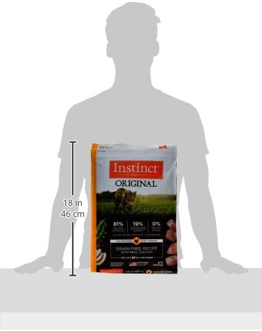 Instinct Original Grain Free Recipe with Real Chicken Natural Dry Cat Food, 11 lb. Bag - PAWPICO