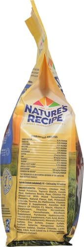 Nature′s Recipe Grain Free Small Breed Chicken, Sweet Potato & Pumpkin Recipe Dry Dog Food, 4 lb. Bag (Pack of 2) - PAWPICO