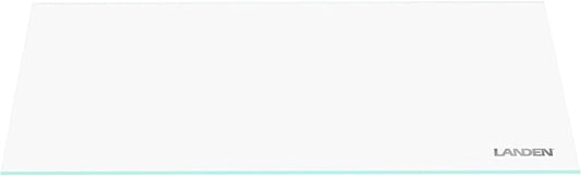 LANDEN 4mm Thick Clear Glass Aquarium Lid, Includes 4 Clips for Secure Placement, 342 x 168mm(13.46x6.61 inches for 350-354mm Inner Length Aquariums, Adapted to LANDEN NA362226 Landen