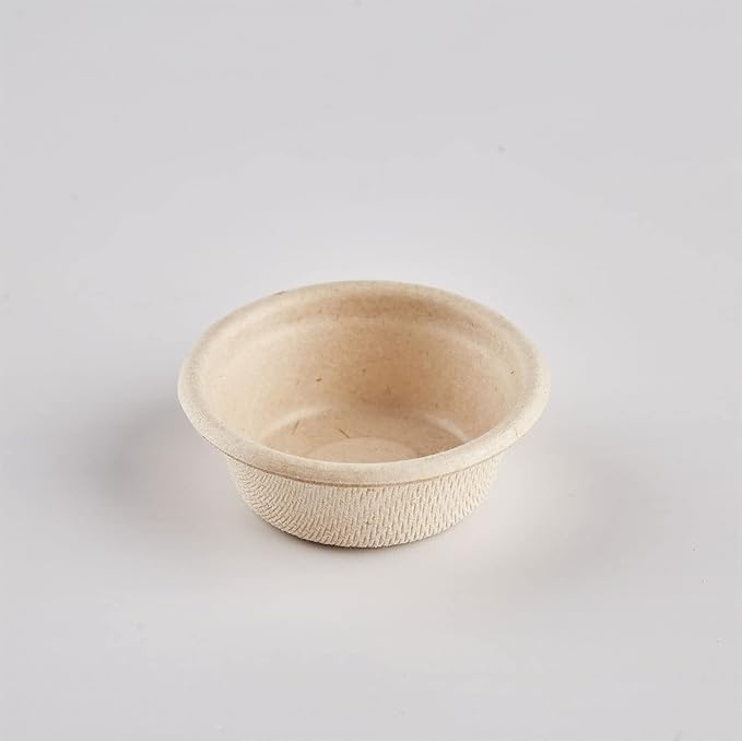 Paper Feeding Cups Samll 0.5 oz Gecko Food and Water Feeding Dish Ledge Accessories Bowls for Crested Gecko Lizards Reptiles Pets (100cups) QIHYCUF