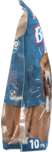 Purina Busy Bone Made in USA Facilities, Long Lasting Small/Medium Breed Adult Dog Chews, Peanut Butter Flavor - 10 ct. Pouch (Pack of 2) - PAWPICO