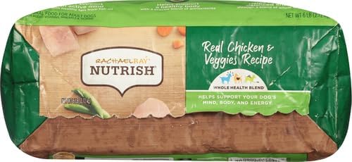 Rachael Ray Nutrish Bright Puppy Premium Natural Dry Dog Food, Real Chicken & Brown Rice Recipe, 6 Pounds (Packaging May Vary) - PAWPICO