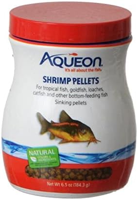 (3 Pack) Aqueon Shrimp Pellets Fish Food, 6.5 Ounces Each Aqueon