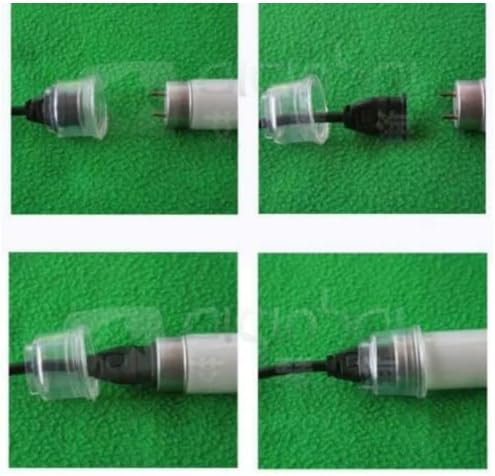 Marine Color 10 pcs T8 Waterproof Bulb LAMP Socket Base Holder Lighting Water Proof Aquarium Marine+Color