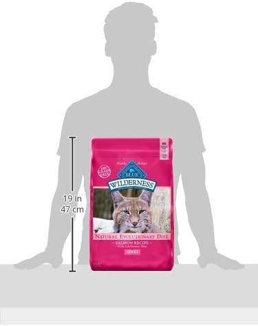 Blue Buffalo Wilderness Natural High Protein Grain Free Salmon Dry Food for Adult Cats 11 lbs. - PAWPICO
