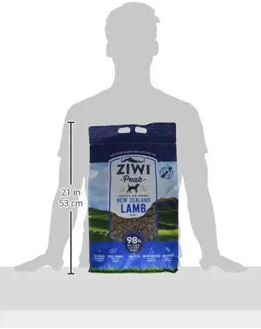 ZIWI Peak Air-Dried Dog Food – Lamb - All Natural, High Protein, Grain Free, Limited Ingredient w/ Superfoods (140.8oz) - PAWPICO