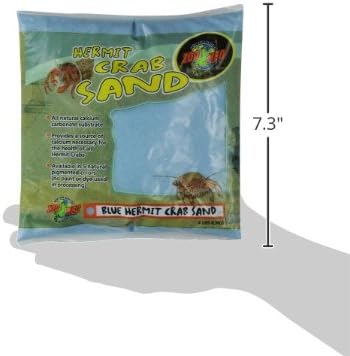 Zoo Med Laboratories SZMHC2B Hermit Crab, 2-Pound, Sand Blue ZooMed