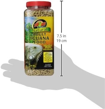 Zoo Med Natural Iguana Food Formula, 20-Ounce, Adult ZooMed