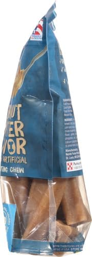 Purina Busy Bone Made in USA Facilities, Long Lasting Small/Medium Breed Adult Dog Chews, Peanut Butter Flavor - 10 ct. Pouch (Pack of 2) - PAWPICO