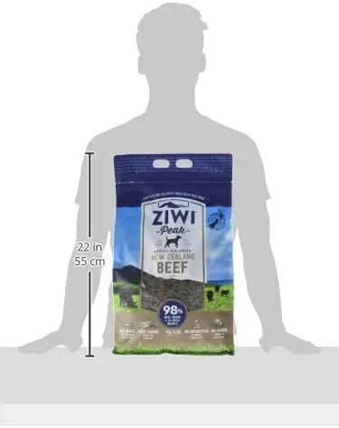 ZIWI Peak Air-Dried Dog Food – Beef - All Natural, High Protein, Grain Free, Limited Ingredient w/ Superfoods (140.8oz) - PAWPICO