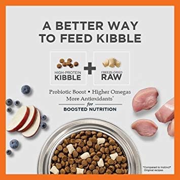 Instinct Raw Boost Small Breed Grain Free Recipe with Real Beef Natural Dry Dog Food, 10 lb. Bag - PAWPICO