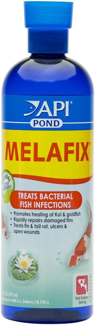 API POND MELAFIX Pond Fish Remedy 16-Ounce Bottle API