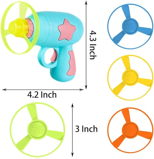 15 Pieces Cat Fetch Toy with Colorful Flying Propellers Set, Cat Playing Tracking Interactive Toys for Kitten Chasing Training Hunting - PAWPICO