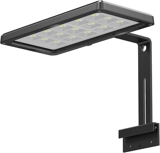 38W 24/7 RGBW Fish Tank Light,clip on aquarium led light, Auto Sunrise-Daylight-Fishlight-Blue light-Moon light-Sunset with Timer Controller for 12"-29" fish planted Tank,full spectrum aquarium light PAWPICO