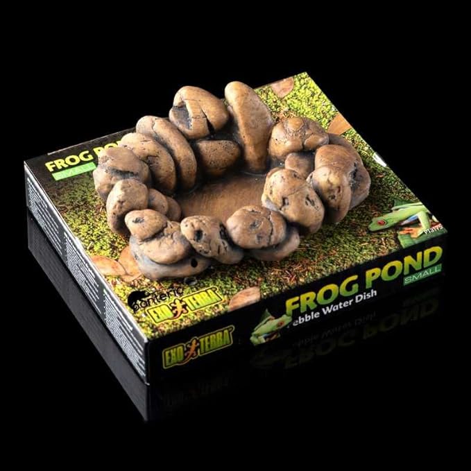 Exo Terra Frog Pond, Amphibian Terrarium Water Source, Large ExoTerra