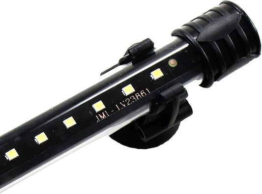 AQUANEAT Aquarium LED Submersible Light 7.5 Inch Underwater Stick Strip Bar Lamp Fish Tank (White) Aquaneat