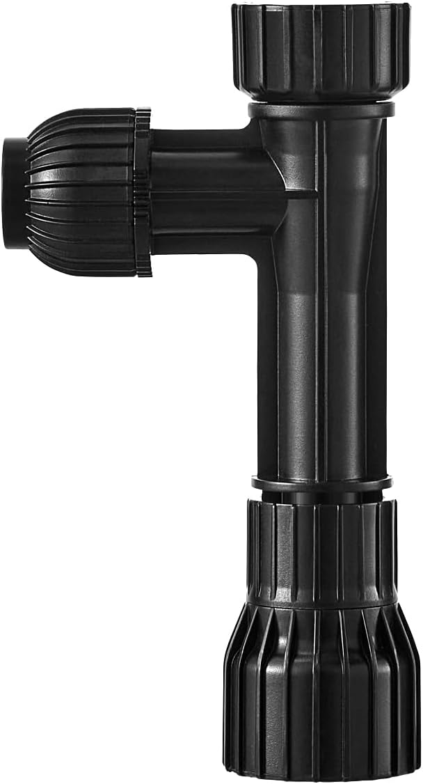 VEVOR Aquarium Vacuum Gravel Cleaner, 33 ft PVC Hose Fish Tank Vacuum Gravel Cleaner, Siphon Fish Tank Cleaner Vacuum, 3 Types of Brass Adapters, for Fish Tank Cleaning Gravel & Sand VEVOR