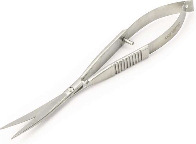 Aquarium Spring Scissors, 6.3 Inch Aquarium Scissors Spring, Aquascaping Spring Scissors, Terrarium and Aquarium Scissors, Aquarium Scissors for Plants VORESTIC