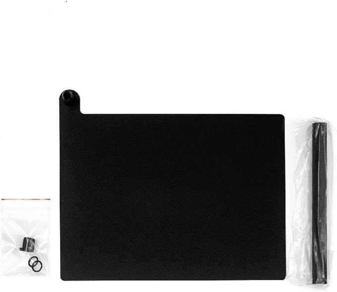 ONF Extension Stand Holder for Flat Nano or Flat Nano Plus Aquarium LED Light, Fish Tank Plant Lamp, Adjustable Tank Mount, Extendable Bracket Fixture Kit (not including the lamp) (Black) ONF