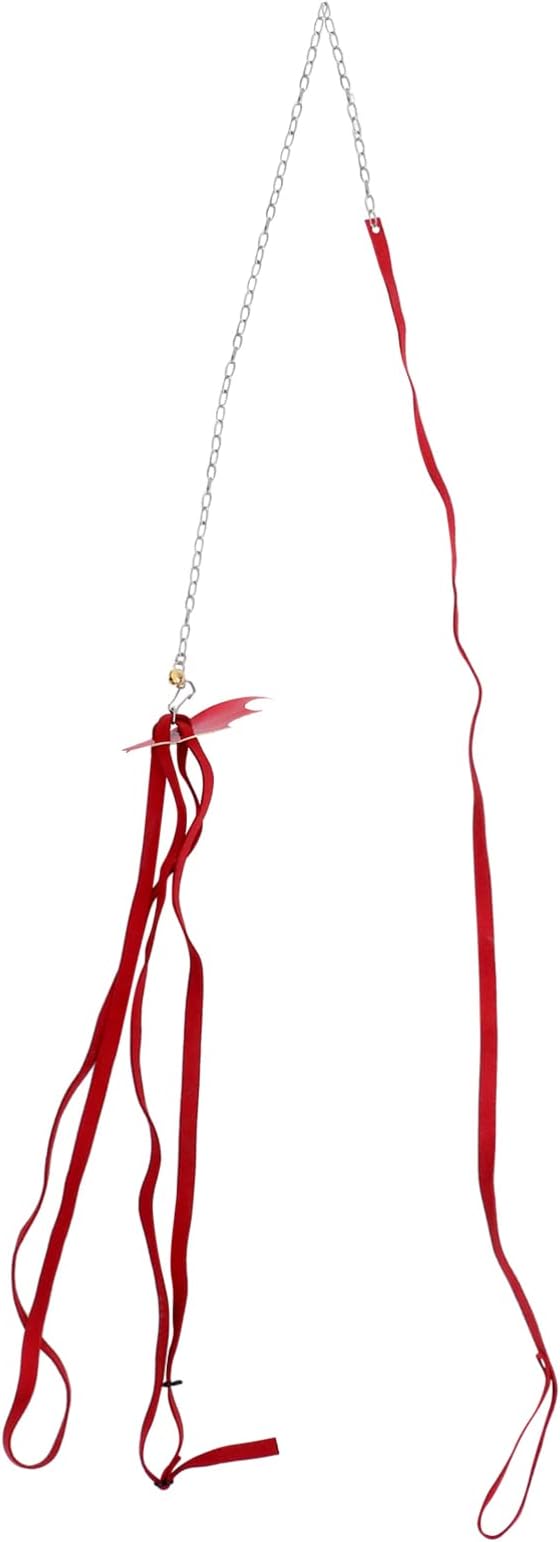 Turtle Wing Design Harness Strap Chest Collar Adjustable Rope Walking Control Rope Great for Turtle Reptile (Red L) POPETPOP
