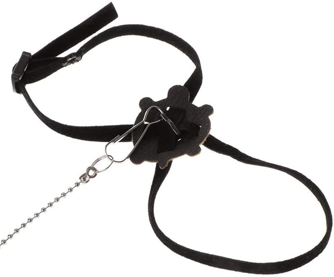 Adjustable Reptile Lizard Harness Leash,Turtle Lizard Pet Traction Belt Bearded Dragon Accessories Soft Small Pet Animal Harness Rope,1.2M (Black) Sawyd