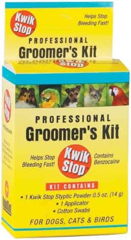 Miracle Care Kwik-Stop Groomers Kit for Dogs, Cats and Birds MiracleCare