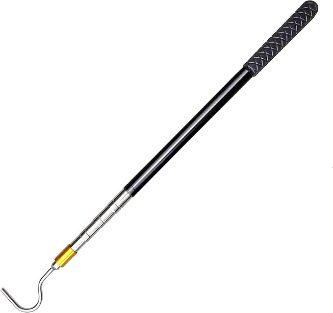 61" Snake Hook Reptile Catcher Stick Pole, Snake Handling Tool kit for Rattlesnakes Python Copperhead Removal Catching Bytcew