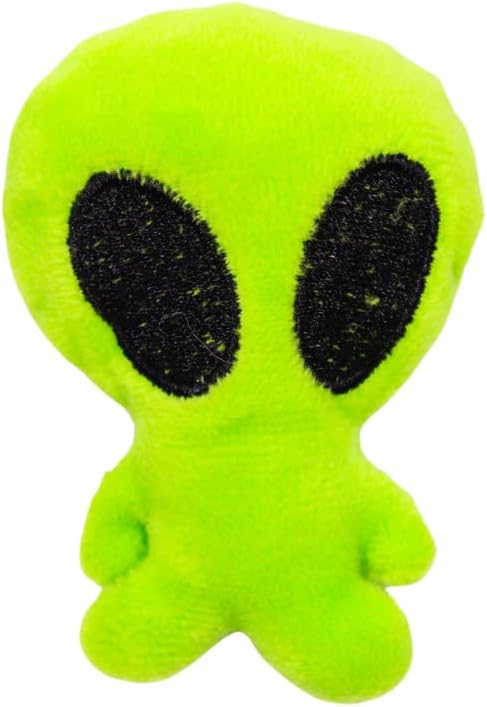 NEON Cosmic Cat Toys: 5pc Catnip Cat Toy Set (Alien, Earth, Saturn, Shooting Star, UFO) - PAWPICO