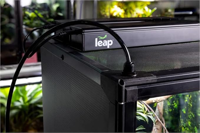 Leap Habitats LED Light Fixture for Reptile & Amphibian Enclosures - Optimal Plant Growth & Daylight (46") LeapHabitats